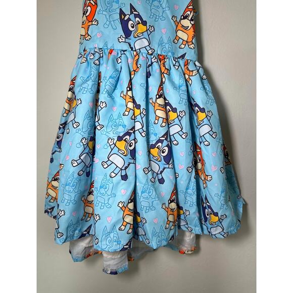 Spoiled & Flashy Bluey and Bingo Cartoon Dress 6T-7T - Picture 7 of 9